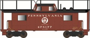 Bowser Train 41597 HO N8 Caboose PRR CK West w/Antenna #478177