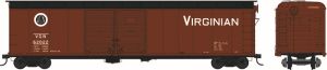 Bowser Train 41640 HO X32 Boxcar Virginian #62001
