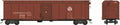 Bowser Train 41655 HO X32 Boxcar 2 Door PRR Circle Keystone #48820
