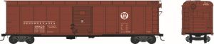 Bowser Train 41655 HO X32 Boxcar 2 Door PRR Circle Keystone #48820