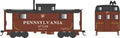 Bowser Train 41681 HO N5 Caboose PRR #477041/Shadow Keystone Buckeye