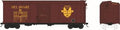 Bowser Train 41772 HO 40 Boxcar D&H #19155