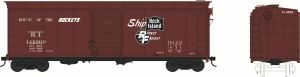 Bowser Train 41790 HO 40 Boxcar RI #146300