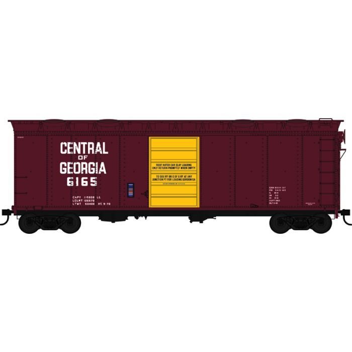 Bowser Train 43151 HO 40 Boxcar CoG #6161 w/Hatches