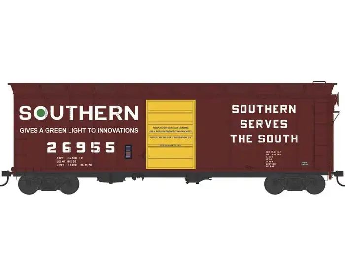 Bowser Train 43175 HO 40 Boxcar SOU #26922 w/Hatches