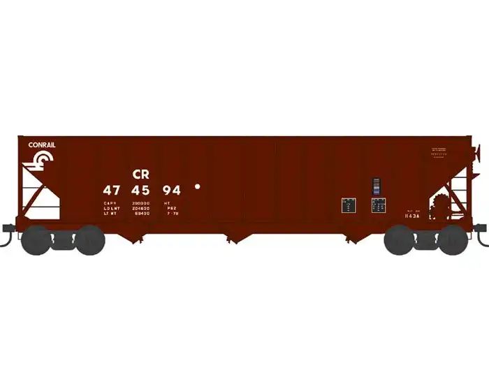 Bowser Train 43193 HO H-430 100t Hopper CR #474422