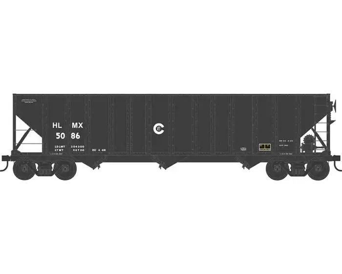 Bowser Train 43202 HO H-430 100t Hopper HLMX #5086/Rebuilt 1988