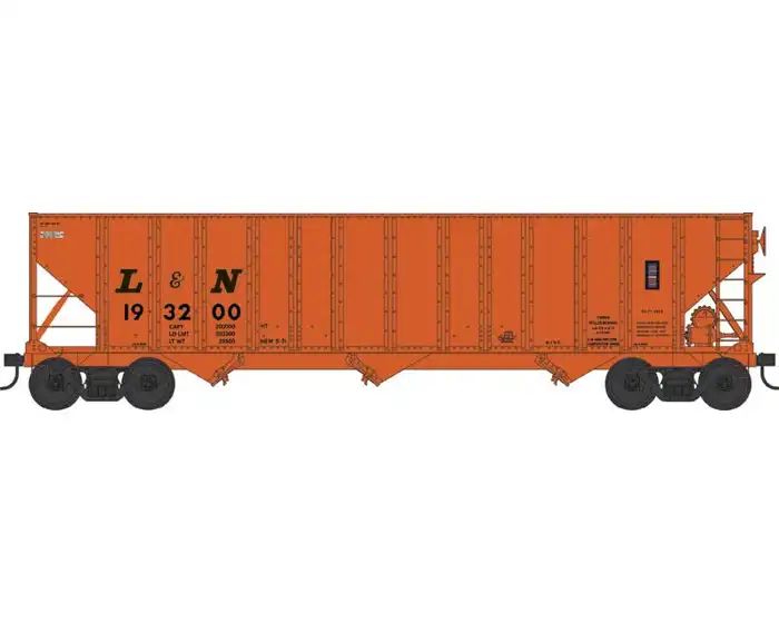 Bowser Train 43207 HO H-430 100t Hopper L&N #193255/As Delivered