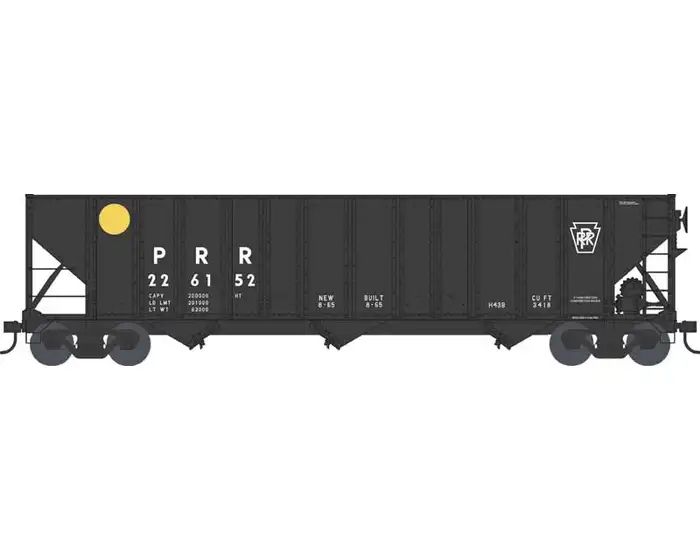 Bowser Train 43219 HO H-430 100t Hopper PRR #226244