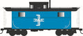 Bowser Train 43349 HO N-5 Caboose B&M #C12/blu Blt 1940 Rpkd 4-73