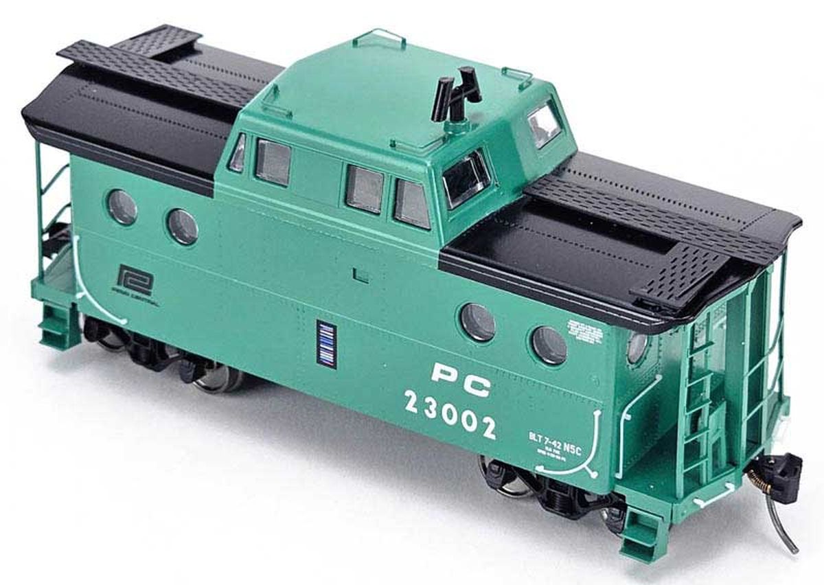 Bowser Train 43382 HO N-5C Caboose PC #23004grn Rpkd 4-68
