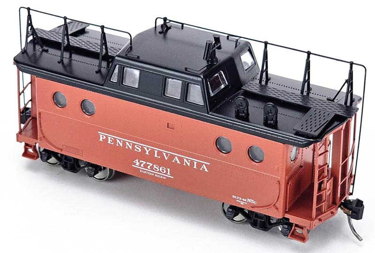 Bowser Train 43386 HO N-5C Caboose PRR #477994/Early Eastern Reg. w/Trainphone