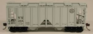 Bowser Train 56946 HO 70t 2-Bay Cvd.Hopper WM(Circle) #5101