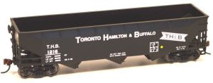 Bowser Train 60075 HO 70t Offset Hopper TH&B #1212