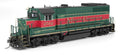 Broadway Limited Train 10025 HO EMD GP35 Christmas Holiday Scheme  P4 Diesel Sound/DC/DC