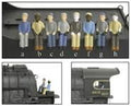 Broadway Limited Train 1005 HO Engineer & Fireman Fiqures/2pc