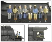 Broadway Limited Train 1005 HO Engineer & Fireman Fiqures/2pc