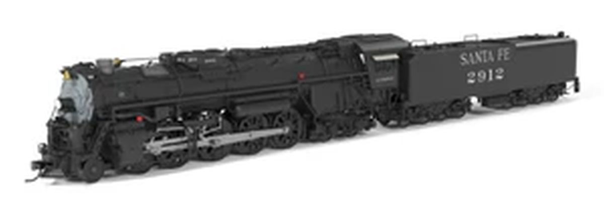 Broadway Limited 10104 HO ATSF Class 2900 4-8-4 #2921 As-Built Appearance P4 Steam  NEW - call for discount pricing!