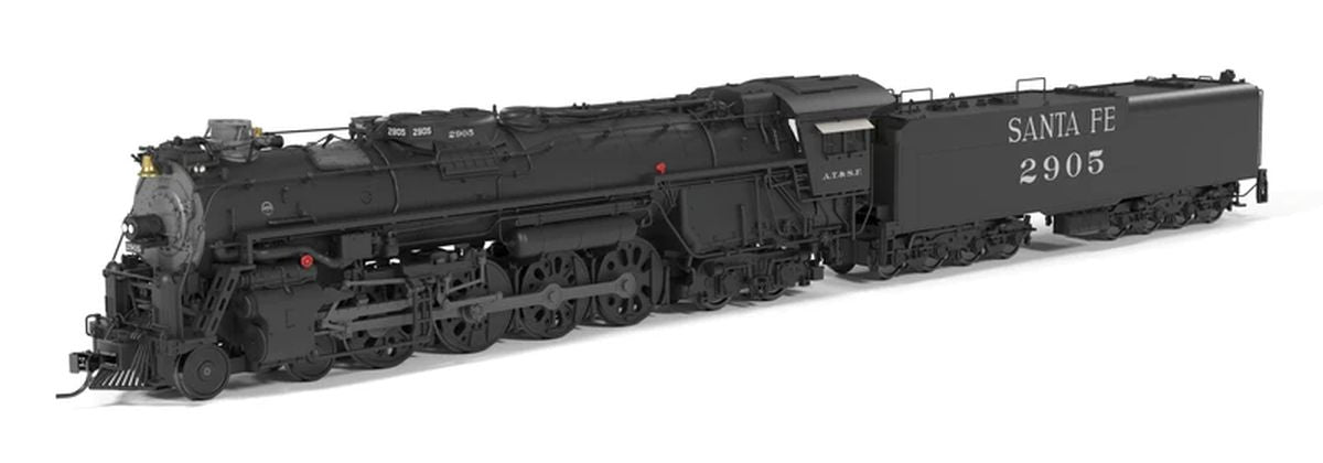 Broadway Limited 10111 HO ATSF Class 2900 4-8-4 #2905 1950 Appearance w/ Twin Headl  NEW - call for discount pricing!