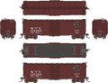 Broadway Limited Train 1758 HO NYC Steel Boxcar #105065/post-1955 Gothic/corrugated