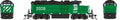 Broadway Limited Train 4268 HO P4 GP20 Diesel BN #2042/grn&blk DC/DCC Sound