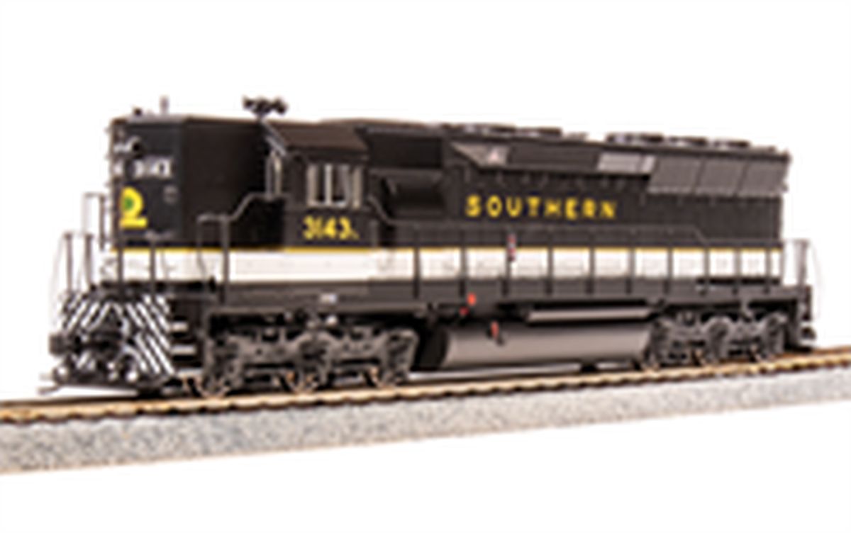 Broadway Limited Train 4291 HO P4 SD45 Diesel SOU #3128/blkwhtgold DC/DCC Sound