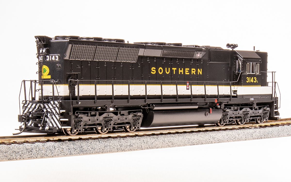 Broadway Limited Train 4292 HO P4 SD45 Diesel SOU #3143/blk wht gld DC/DCC