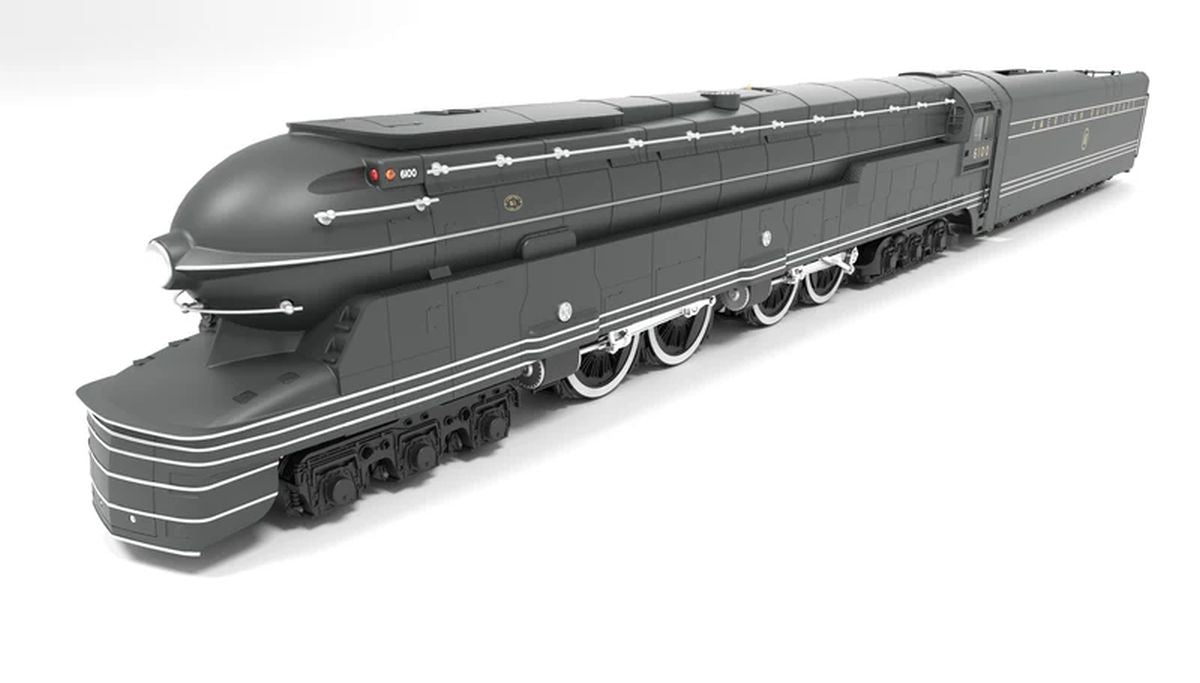 Broadway Limited Train 4376 HO HY PRR 6-4-4-6 Duplex #6100/1939 Worlss Fair DC/DCC Sou