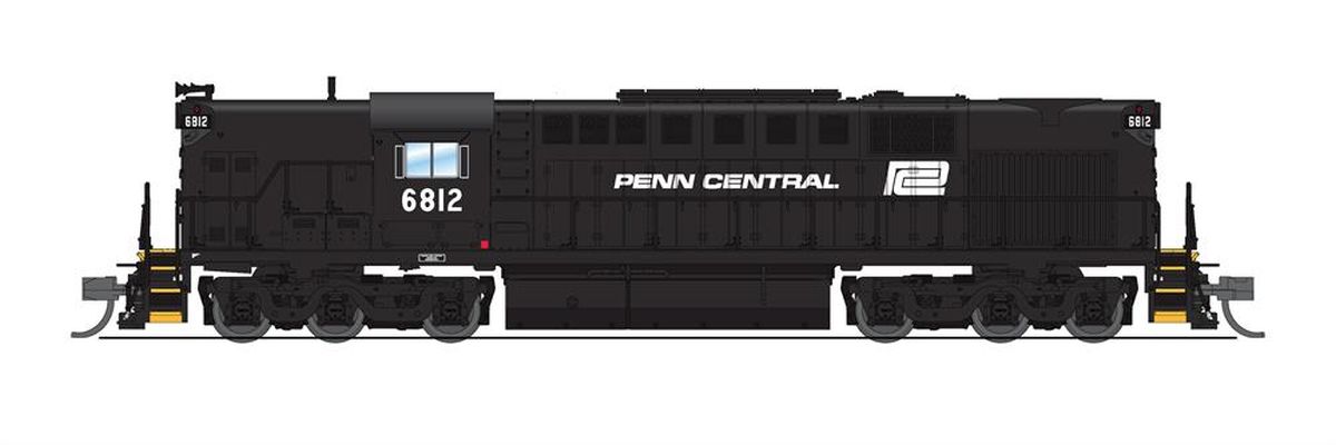 Broadway Limited Train 6621 N P4 Alco RSD-15 Diesel PC #6812/blk&wht DC/DCC Sound