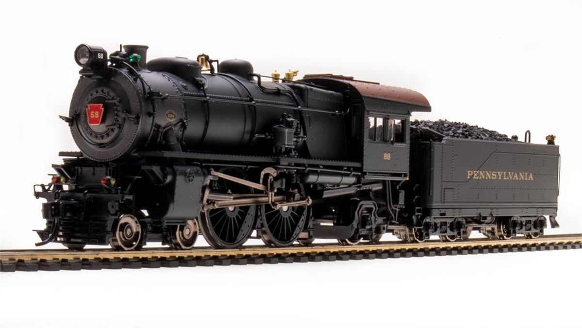 Broadway Limited Model Trains BLI6703 HO P4 PRR E6 4-4-2 #1211 Steam Loco/Pre-war DC/DCC Smoke