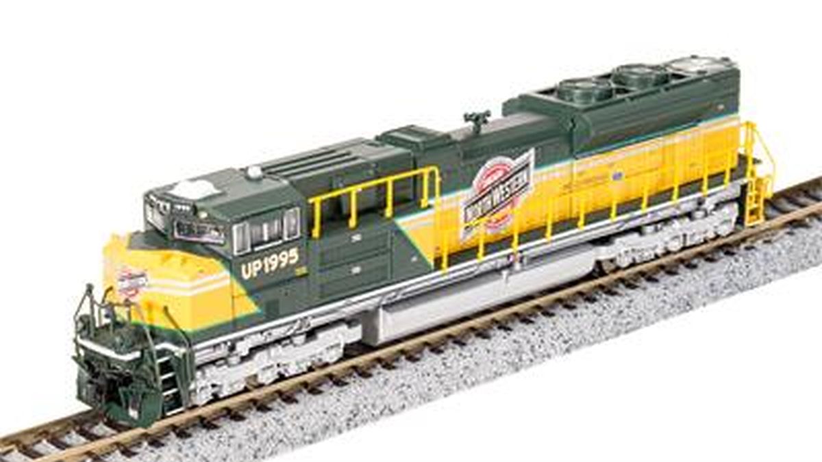 Broadway Limited Train 7035 N P4 SD70ACe Diesel UP Heritage CNW #1995 DC/DCC Sound