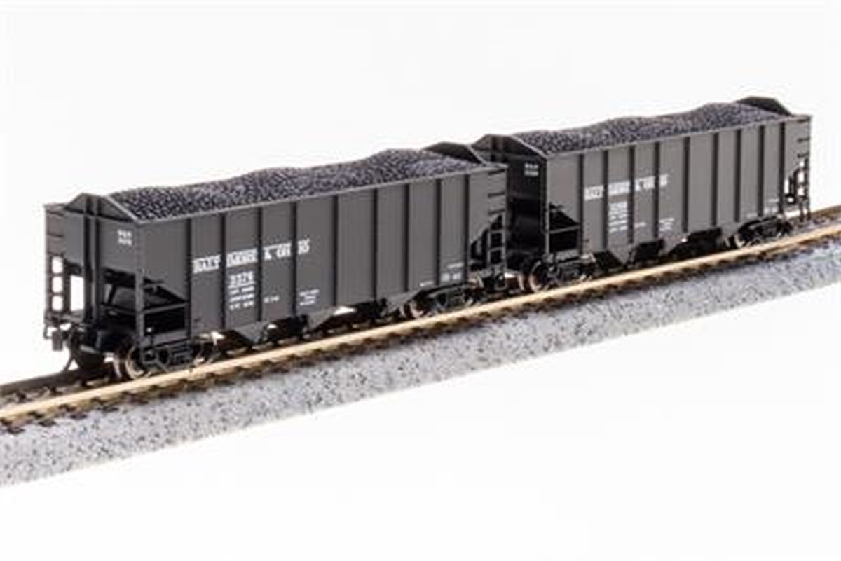 Broadway Limited Train 7148 N H2a 3-Bay Hopper 2pk A B&O