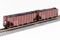 Broadway Limited Train 7150 N H2a 3-Bay Hopper 2pk A SF