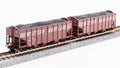 Broadway Limited Train 7156 N H2a 3-Bay Hopper 2pk A WM