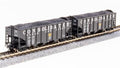 Broadway Limited Train 7160 N H2a 3-Bay Hopper 2pk A Consolidated Power & Light