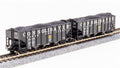 Broadway Limited Train 7161 N H2a 3-Bay Hopper 2pk B Consolidated Power & Light