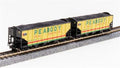 Broadway Limited Train 7163 N H2a 3-Bay Hopper 2pk B Peabody Coal Company