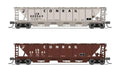 Broadway Limited Train 7256 N H32 Covered Hopper 2pk CR Variety