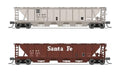 Broadway Limited Train 7258 N H32 Covered Hopper 2pk Sf Variety