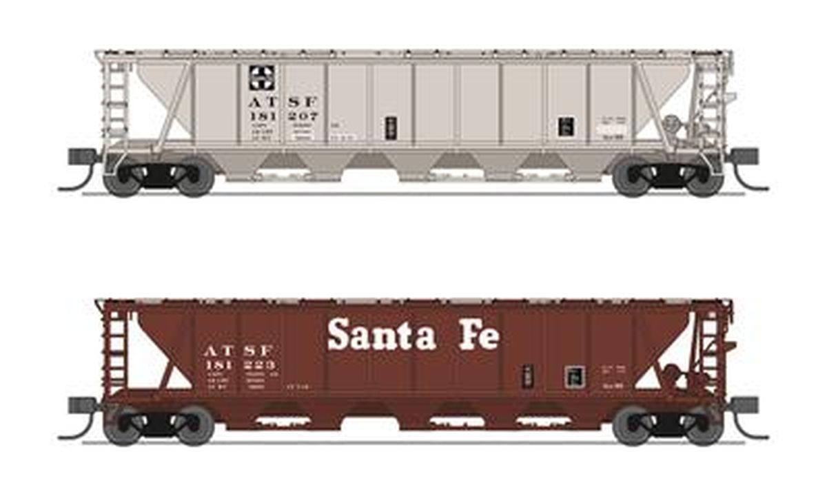 Broadway Limited Train 7258 N H32 Covered Hopper 2pk Sf Variety