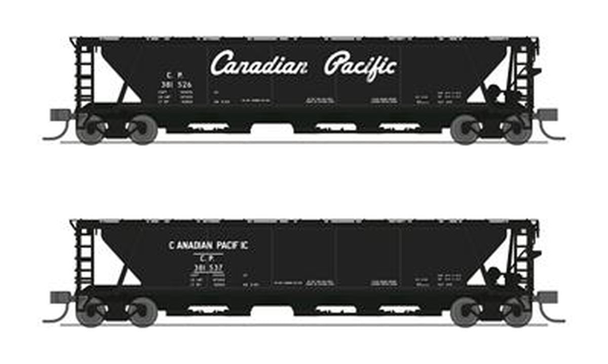 Broadway Limited Train 7260 N H32 Covered Hopper 2pk CP Variety
