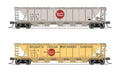 Broadway Limited Train 7264 N H32 Covered Hopper 2pk Atlantic Sugar Variety