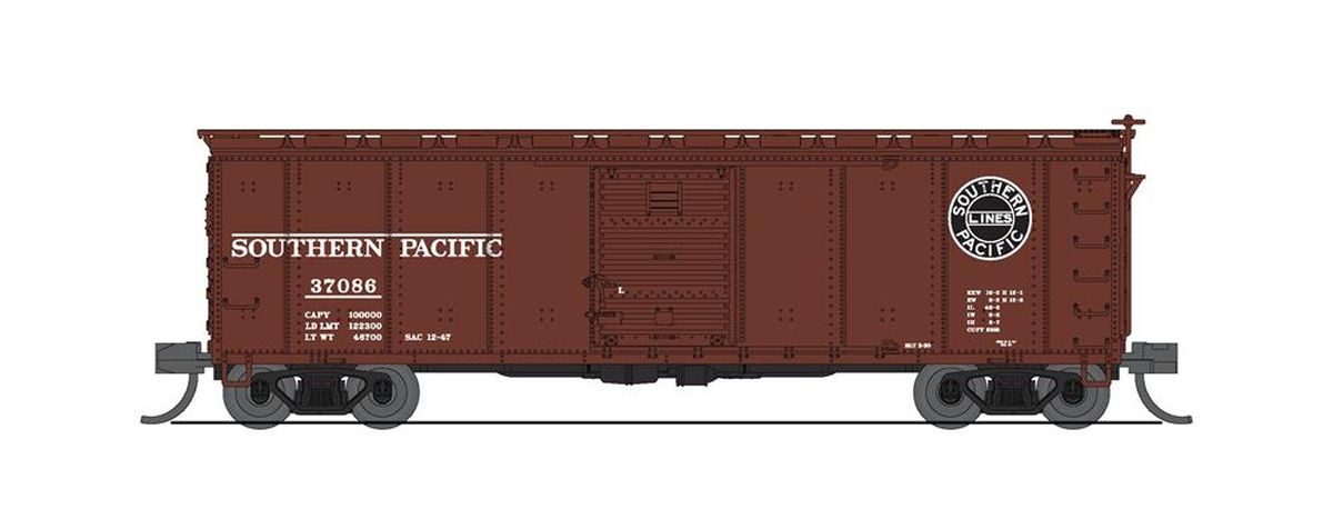 Broadway Limited Train 7283 N USRA 40 Steel Boxcar 2pk SP
