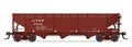 Broadway Limited Train 7370 HO AAR 70t Hopper 4pk SF/oxide red