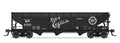 Broadway Limited Train 7374 HO AAR 70t Hopper 4pk MP/blk
