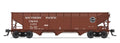 Broadway Limited Train 7377 HO AAR 70t Hopper 4pk SP(T&NO)/oxide red