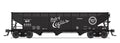 Broadway Limited Train 7382 HO AAR 70t Hopper MP #61808/blk
