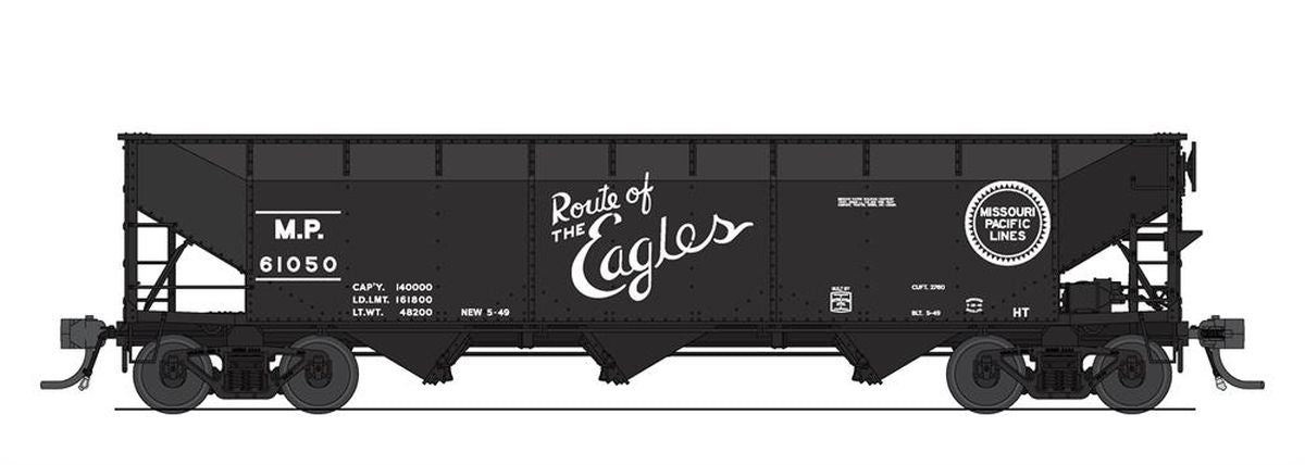 Broadway Limited Train 7382 HO AAR 70t Hopper MP #61808/blk