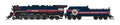 Broadway Limited Model Trains BLI7407 N P4 RDG T-1 4-8-4 Steam Loco 1976 Freedom Train #1 DC/DCC S