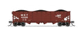 Broadway Limited Train 7429 N ARA 70t Quad Hopper 4pk MKT/Katy Serves the Southwest